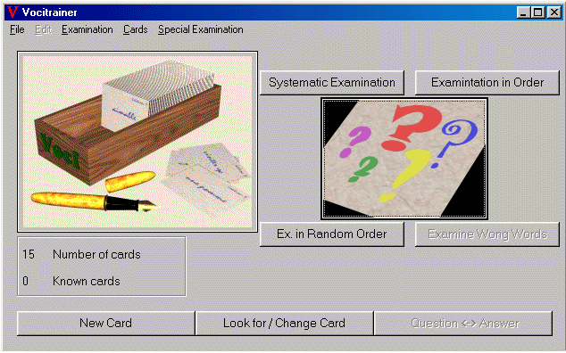 Vocitrainer Screenshot